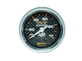 AUTOMETER 4712 C/F 2-1/16in Fuel Press. Gauge 0-100PSI