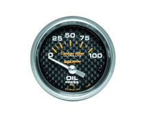 Load image into Gallery viewer, AUTOMETER 4727 C/F 2-1/16in Oil Pressure Gauge 0-100PSI