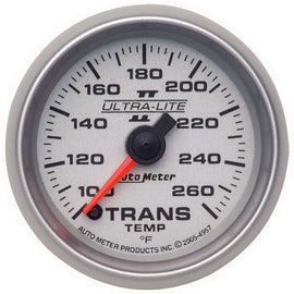 AUTOMETER 4957 2-1/16in U/L II Trans. Temp. Gauge 100-260
