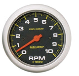 AUTOMETER 5161 3-3/8in In-Dash Tachometer