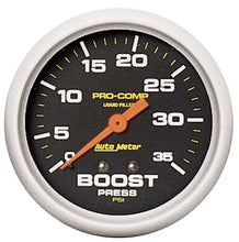 Load image into Gallery viewer, AUTOMETER 5404 2-5/8in Boost 35psi-Mech
