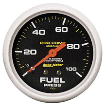 Load image into Gallery viewer, AUTOMETER 5412 0-100 Fuel Pressure Gaug