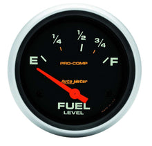 Load image into Gallery viewer, AUTOMETER 5416 2-5/8in Pro-Comp Fuel Level Gauge