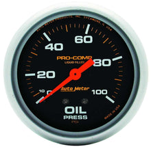 Load image into Gallery viewer, AUTOMETER 5421 0-100 Oil Pressure Gauge