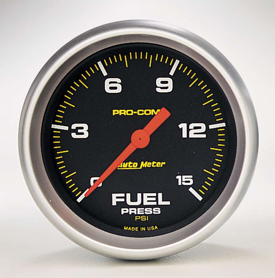 AUTOMETER 5461 Pro Comp 2 5/8in Fuel 0-15 PSI Elec.