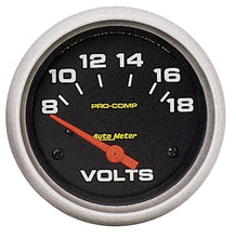 Load image into Gallery viewer, AUTOMETER 5492 8-18 Volt Voltmeter