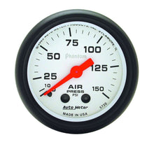 Load image into Gallery viewer, AUTOMETER 5720 2-1/16 Phantom Air Press. Gauge 0-150psi