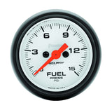 AUTOMETER 5761 Phantom 2 1/16in Fuel Press 0-15 PSI Elec.
