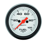 AUTOMETER 5763 Phantom 2 1/16in Fuel Press 0-100 PSI Elec.