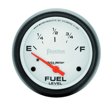 Load image into Gallery viewer, AUTOMETER 5816 2-5/8in Phantom Fuel Level Gauge