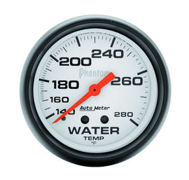 AUTOMETER 5831 2-5/8in Phantom Water Temp Gauge 140-280