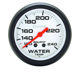 AUTOMETER 5832 2-5/8in Phantom Water Temp. Gauge 120-240