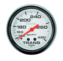 Load image into Gallery viewer, AUTOMETER 5851 2-5/8in Phantom Trans. Temp. Gauge 140-280