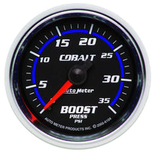 Load image into Gallery viewer, AUTOMETER 6104 2-1/16in C/S Boost Gauge 0-35 psi