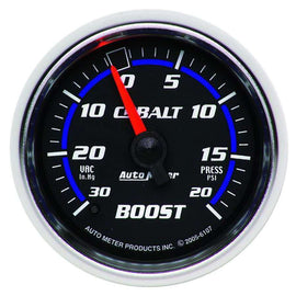 AUTOMETER 6107 2-1/16in C/S Boost/Vac Gauge 30in HG/20psi
