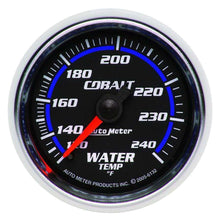 Load image into Gallery viewer, AUTOMETER 6132 2-1/16in C/S Water Temp Gauge 120-240