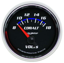 AUTOMETER 6192 2-1/16in C/S Voltmeter Gauge 8-18 Volts