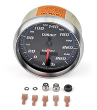 Load image into Gallery viewer, AUTOMETER 6289-M AutoMeter 6289-M Cobalt Series 5-Inch Metric Speedometer Gauge, 260 KPH, Electric Analog, Programmable, Black Face