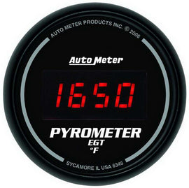 AUTOMETER 6345 2-1/16in DG/B Pyrometer/ EGT Gauge