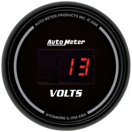 AUTOMETER 6393 2-1/16in DG/B Voltmeter Gauge