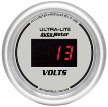 Load image into Gallery viewer, AUTOMETER 6593 2-1/16in DG/S Voltmeter Gauge