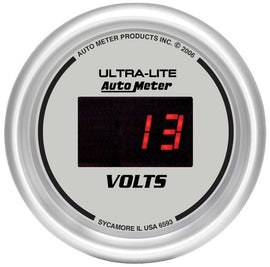 AUTOMETER 6593 2-1/16in DG/S Voltmeter Gauge