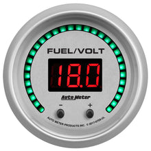 Load image into Gallery viewer, AUTOMETER 6709-UL 2-1/16 Fuel/Volt Gauge Elite Digital UL Series