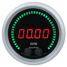 Load image into Gallery viewer, AUTOMETER 6798-SC 3-3/8 16K RPM Tachometer Elite Digital SC Series
