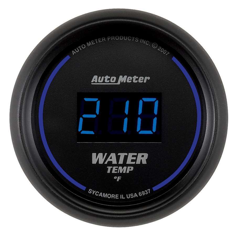 AUTOMETER 6937 2-1/16 Water Temp Gauge 0-340F Digital