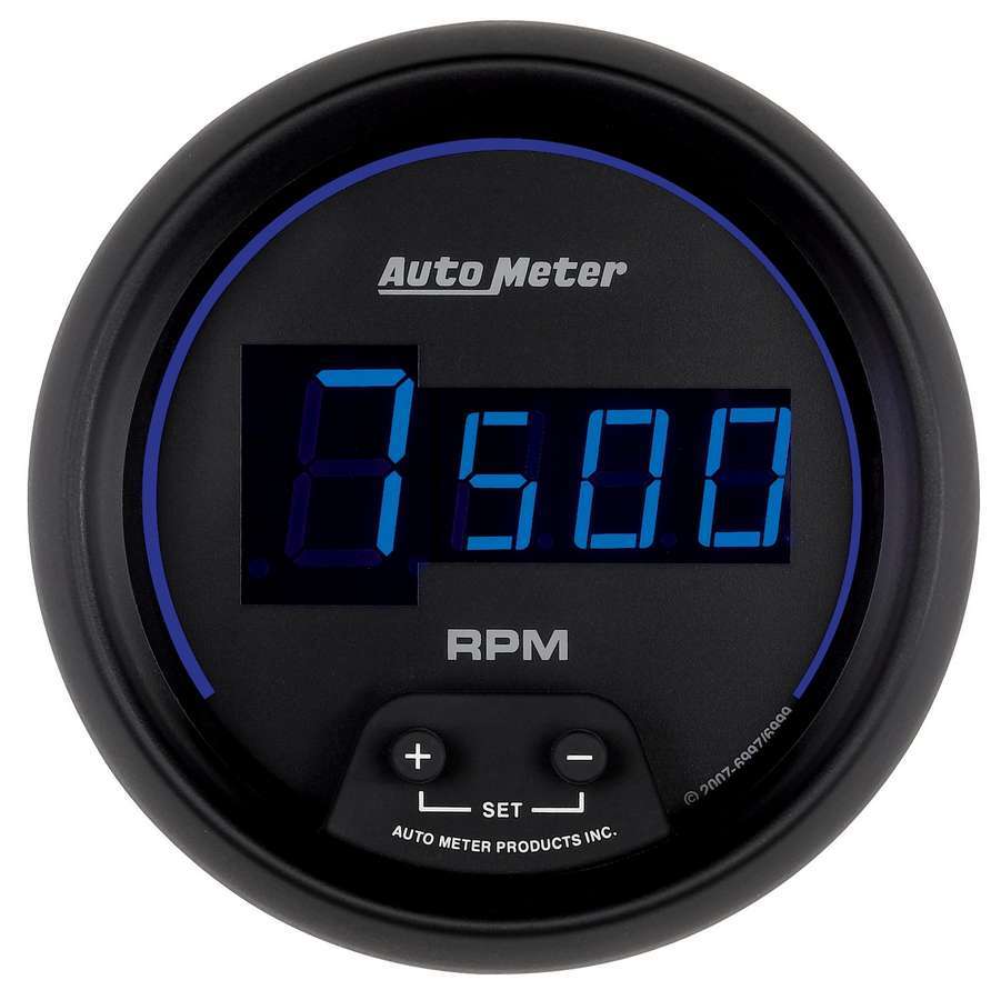 AUTOMETER 6997 3-3/8 Cobalt Digital In-Dash Tach - Black