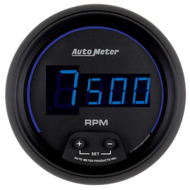 AUTOMETER 6997 3-3/8 Cobalt Digital In-Dash Tach - Black