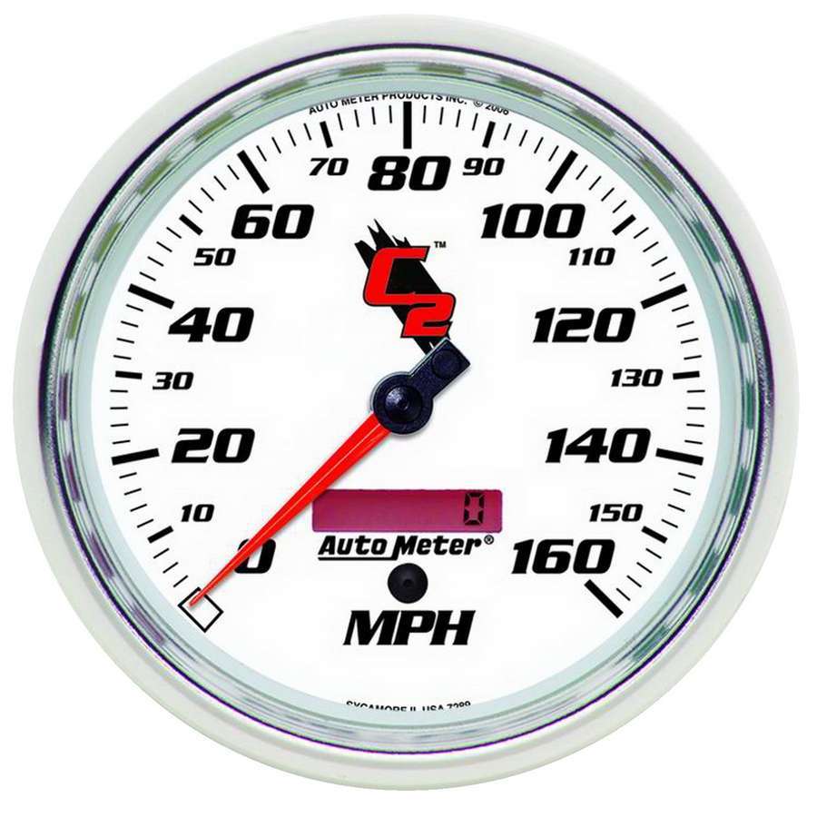 AUTOMETER 7289 5in C2/S In-Dash Speedo 160 MPH
