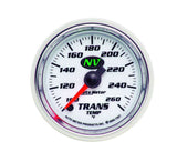 AUTOMETER 7357 2-1/16in NV/S Trans. Tem Gauge 100-260