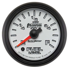 Load image into Gallery viewer, AUTOMETER 7510 2-1/16in P2/S Fuel Level Gauge