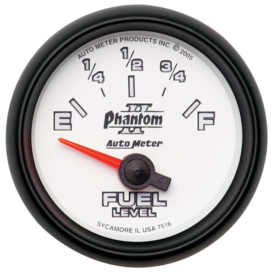 AUTOMETER 7516 2-1/16in P/S II Fuel Level Gauge 240-33ohms