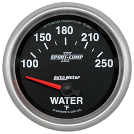 AUTOMETER 7637 S/C II Water Temp Gauge 2-5/8 100-250F Electric