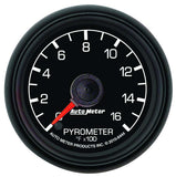 AUTOMETER 8444 2-1/16 Pyrometer/EGT Kit - 0-1600