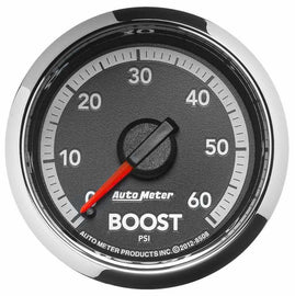 AUTOMETER 8508 2-1/16  Boost Gauge 0-60 PSI Dodge Diesel