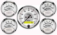Load image into Gallery viewer, AUTOMETER 880087 Ford Racing 5 Gauge Kit - White Face