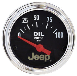 AUTOMETER 880240 2-1/16 Oil Pressure Gauge - Jeep Series