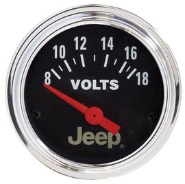 AUTOMETER 880242 2-1/16 Voltmeter Gauge - Jeep Series