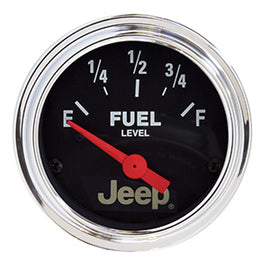 AUTOMETER 880428 2-1/16 Fuel Level Gauge 73-10 ohms - Jeep Serie