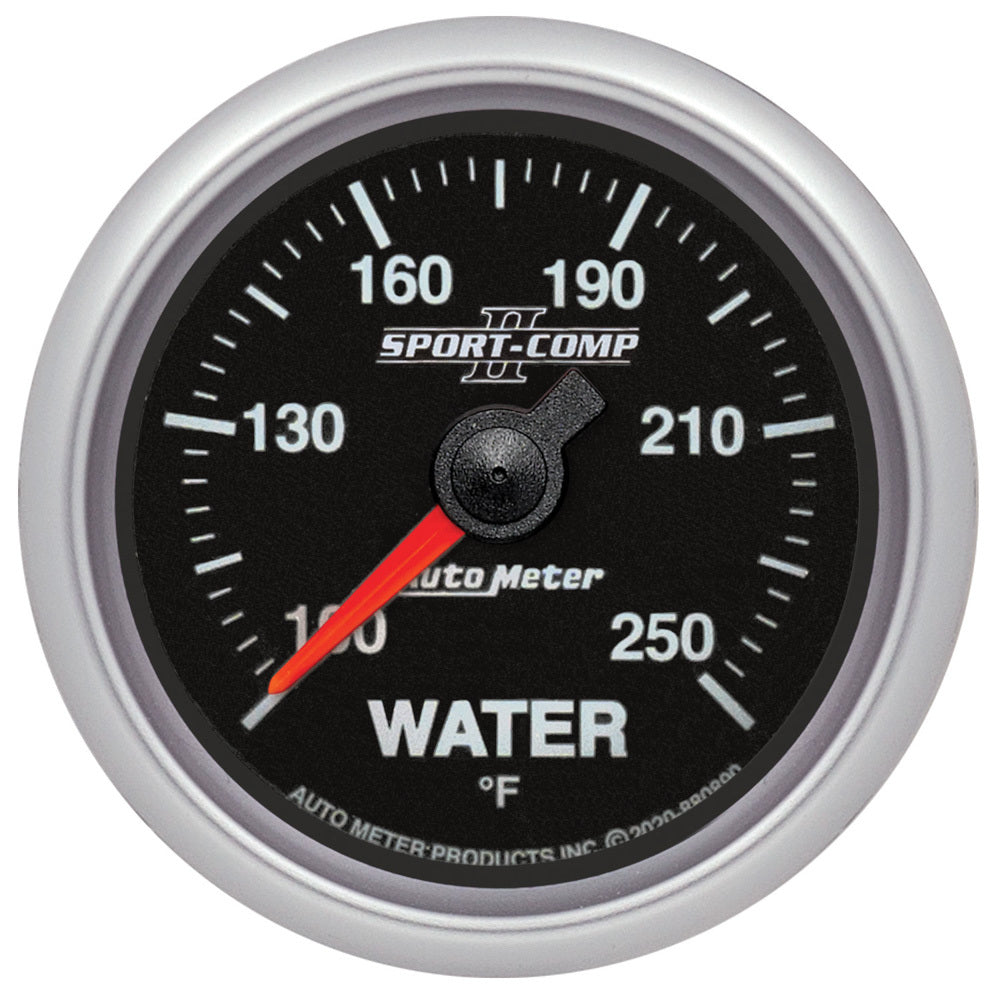 AUTOMETER 880890 2-1/16 SC-II Water Temp Gauge 100-250 FiTech CAN