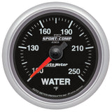 AUTOMETER 880890 2-1/16 SC-II Water Temp Gauge 100-250 FiTech CAN