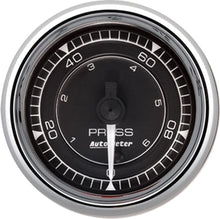 Load image into Gallery viewer, AUTOMETER 9753 2/16 Chrono Chrome Gauge Pressure 100PSI