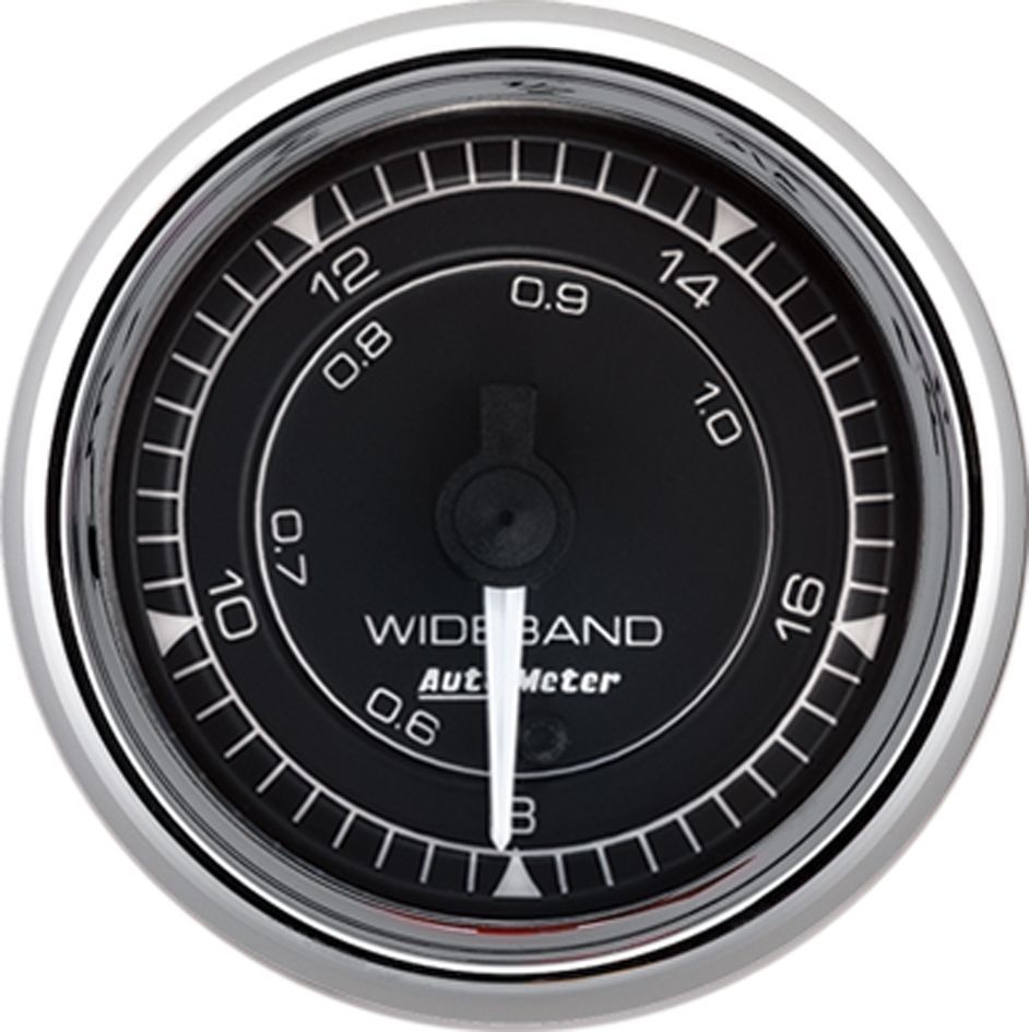AUTOMETER 9770 2/16 Chrono Chrome Gauge Air/Fuel Ratio Wideband