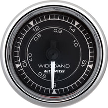Load image into Gallery viewer, AUTOMETER 9770 2/16 Chrono Chrome Gauge Air/Fuel Ratio Wideband