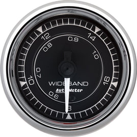 AUTOMETER 9770 2/16 Chrono Chrome Gauge Air/Fuel Ratio Wideband