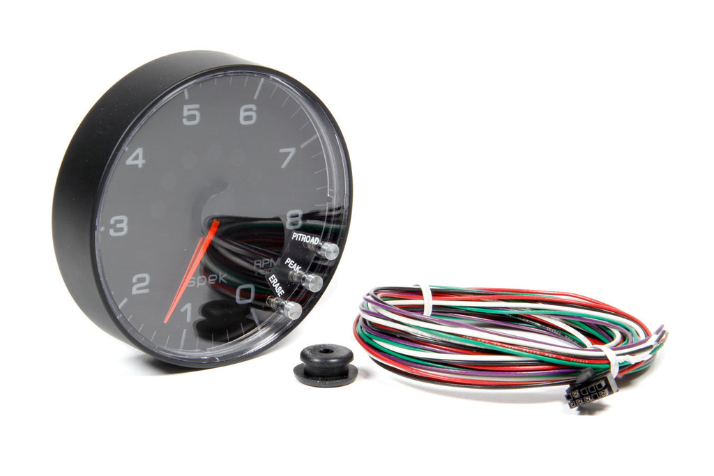 AUTOMETER P238328 Spek-Pro 5in Tach w/ Shift Light & Peak Mem.