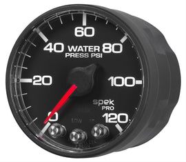 AUTOMETER P345328 2-1/16 Spek-Pro Water Pressure Gauge 120psi